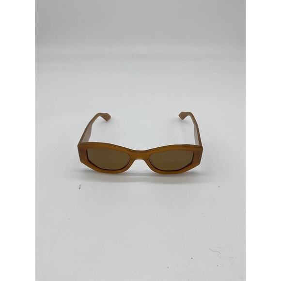 Diff Eyewear \'Zoe\' Brown Acetate Sunglasses Size OS
